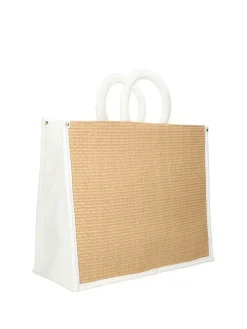 BORSA A MANO DONNA - LOVE TO LOVE BIANCO - LTL-106