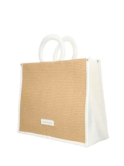 BORSA A MANO DONNA - LOVE TO LOVE BIANCO - LTL-106