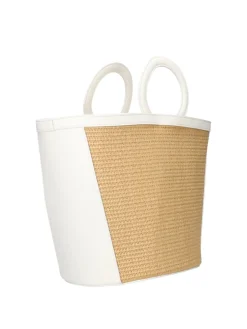 BORSA A MANO DONNA - LOVE TO LOVE BIANCO - LTL-107