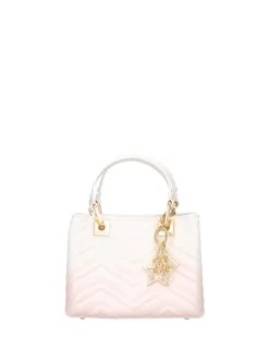 BORSA A MANO DONNA - MARC ELLIS BIANCO-ORO - KRISSY WAVE S.