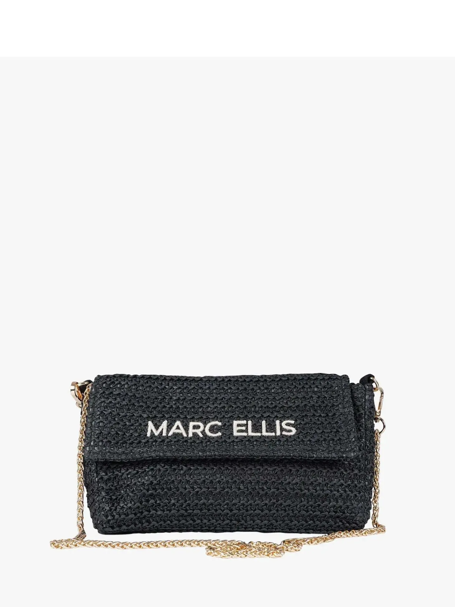 BORSA A MANO DONNA - MARC ELLIS NERO - BUBY ANTIGUA P.