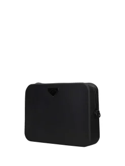 BORSA A MANO DONNA - MARC ELLIS NERO-NERO - FLAT FLOWE 26