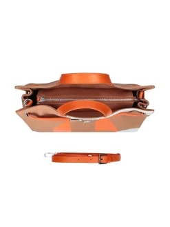 BORSA A MANO DONNA - REBELLE ARANCIO - REB0188 P0021