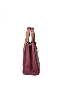 BORSA A MANO DONNA - REBELLE ROSSO - REB0257 P0001