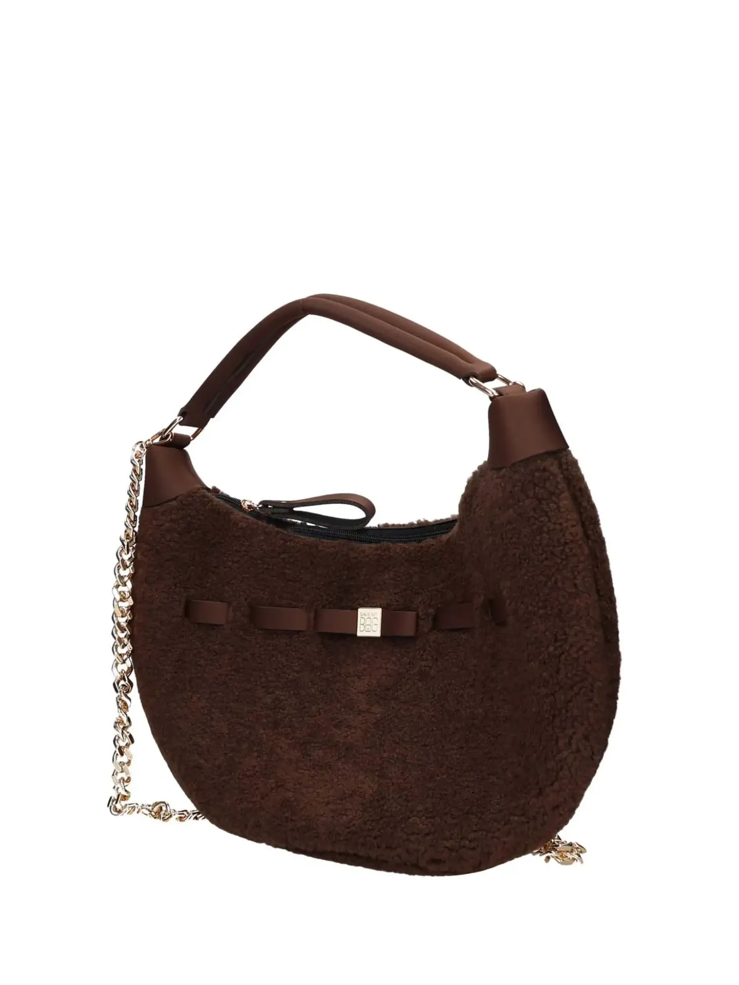 BORSA A MANO DONNA - SAVE MY BAG MARRONE - S62-ARIANNA-U-FUL