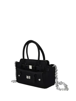 BORSA A MANO DONNA - SAVE MY BAG NERO - S62-CLARA-S-LY