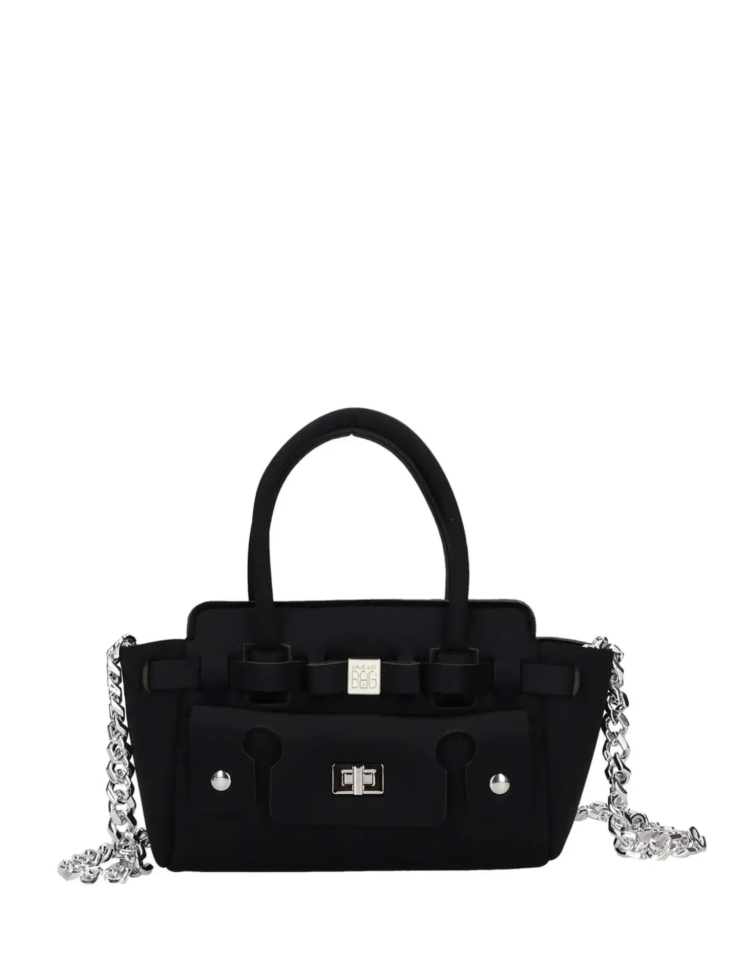 BORSA A MANO DONNA - SAVE MY BAG NERO - S62-CLARA-S-LY