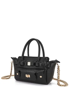 BORSA A MANO DONNA - SAVE MY BAG NERO - S62-CLARA-S-PUB