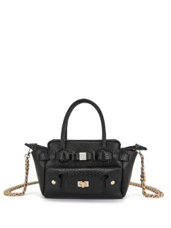 BORSA A MANO DONNA - SAVE MY BAG NERO - S62-CLARA-S-PUB