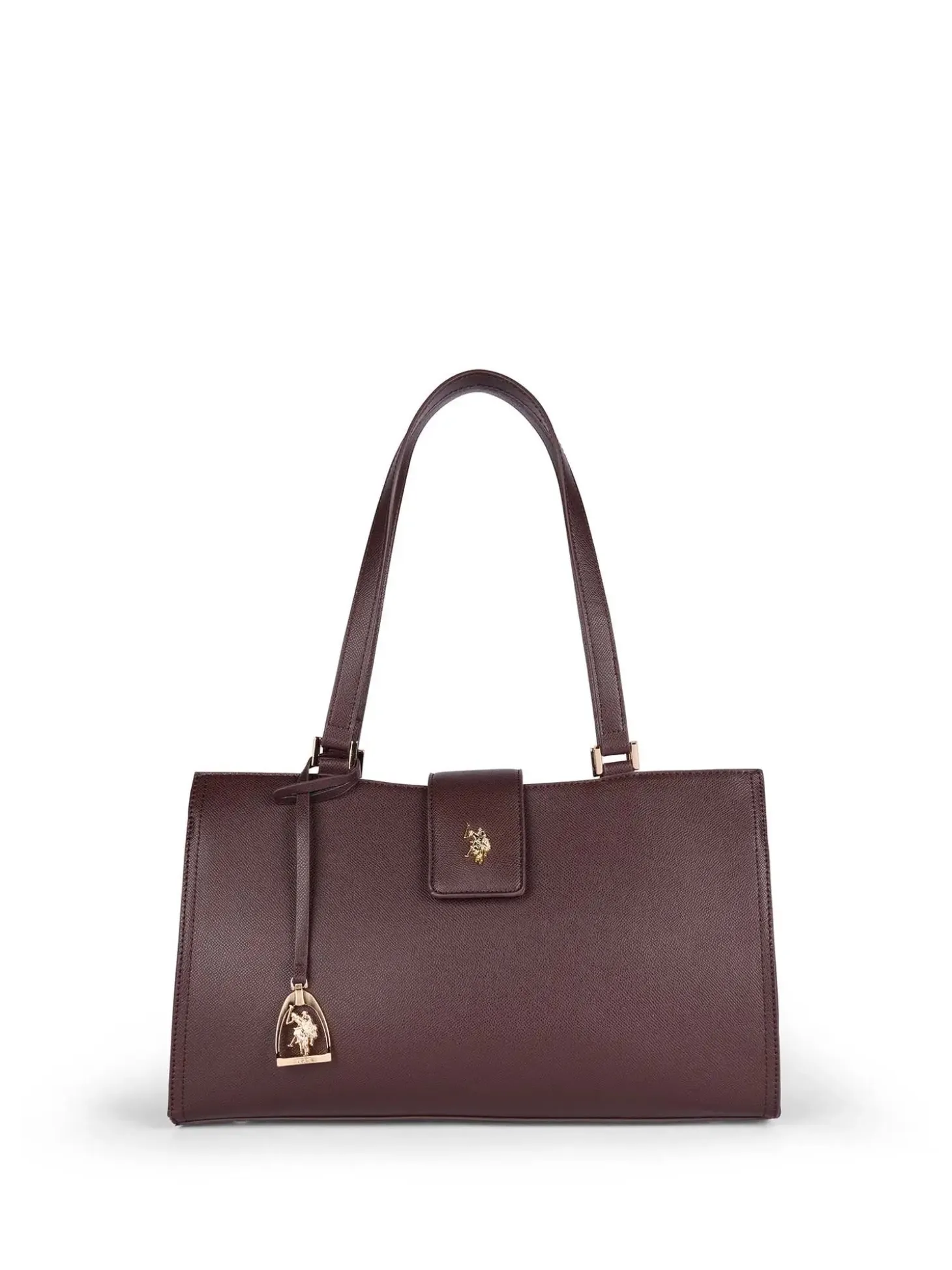 BORSA A MANO DONNA - US POLO ASSN. MARRONE SCURO - BIUJE9379WVP