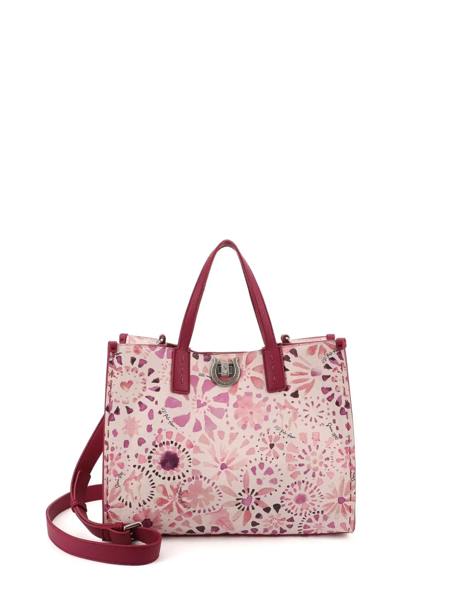 BORSA A MANO DONNA - US POLO ASSN. FUXIA - BIU0M8869WVP