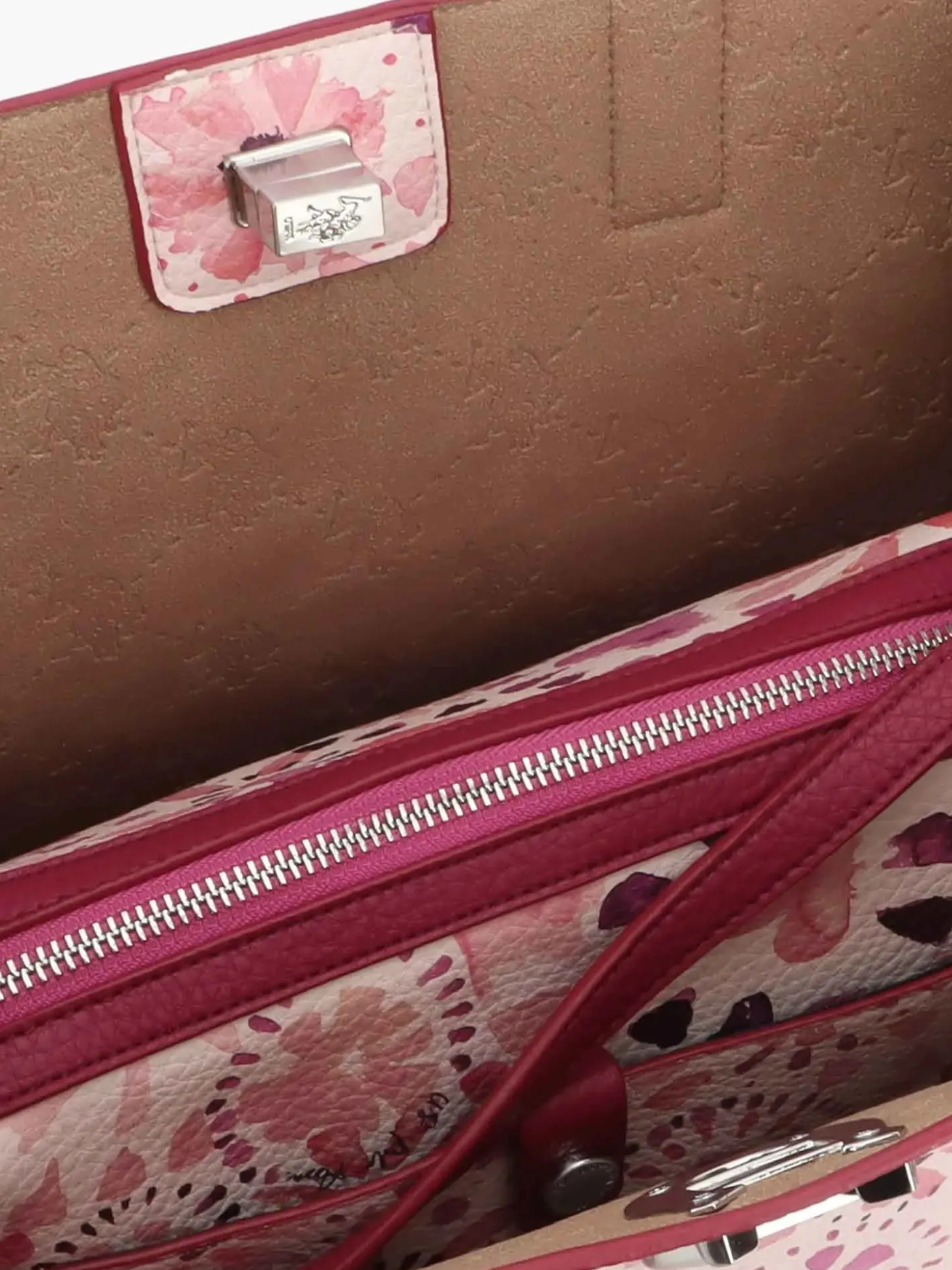 BORSA A MANO DONNA - US POLO ASSN. FUXIA - BIU0M8869WVP