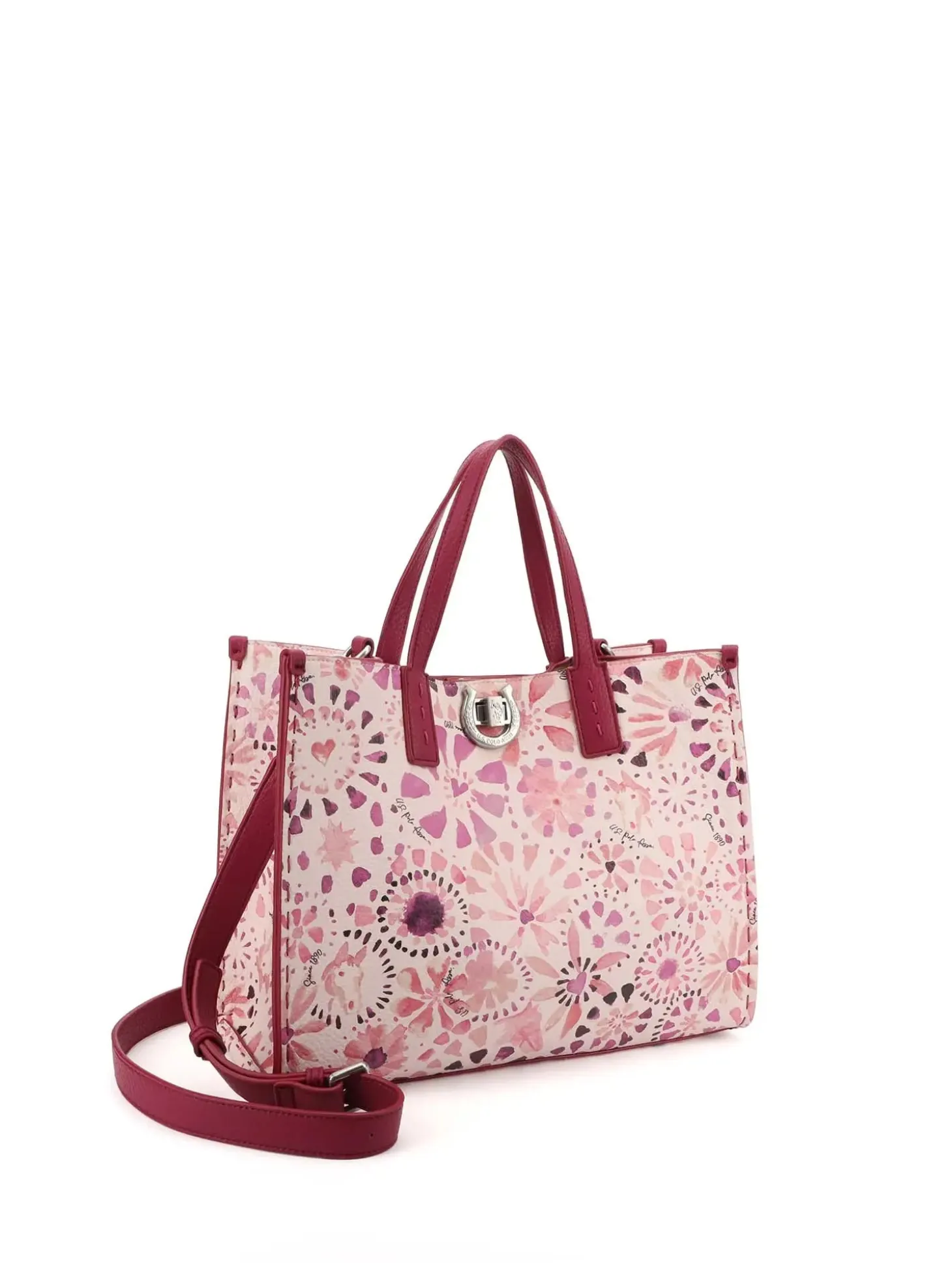 BORSA A MANO DONNA - US POLO ASSN. FUXIA - BIU0M8869WVP