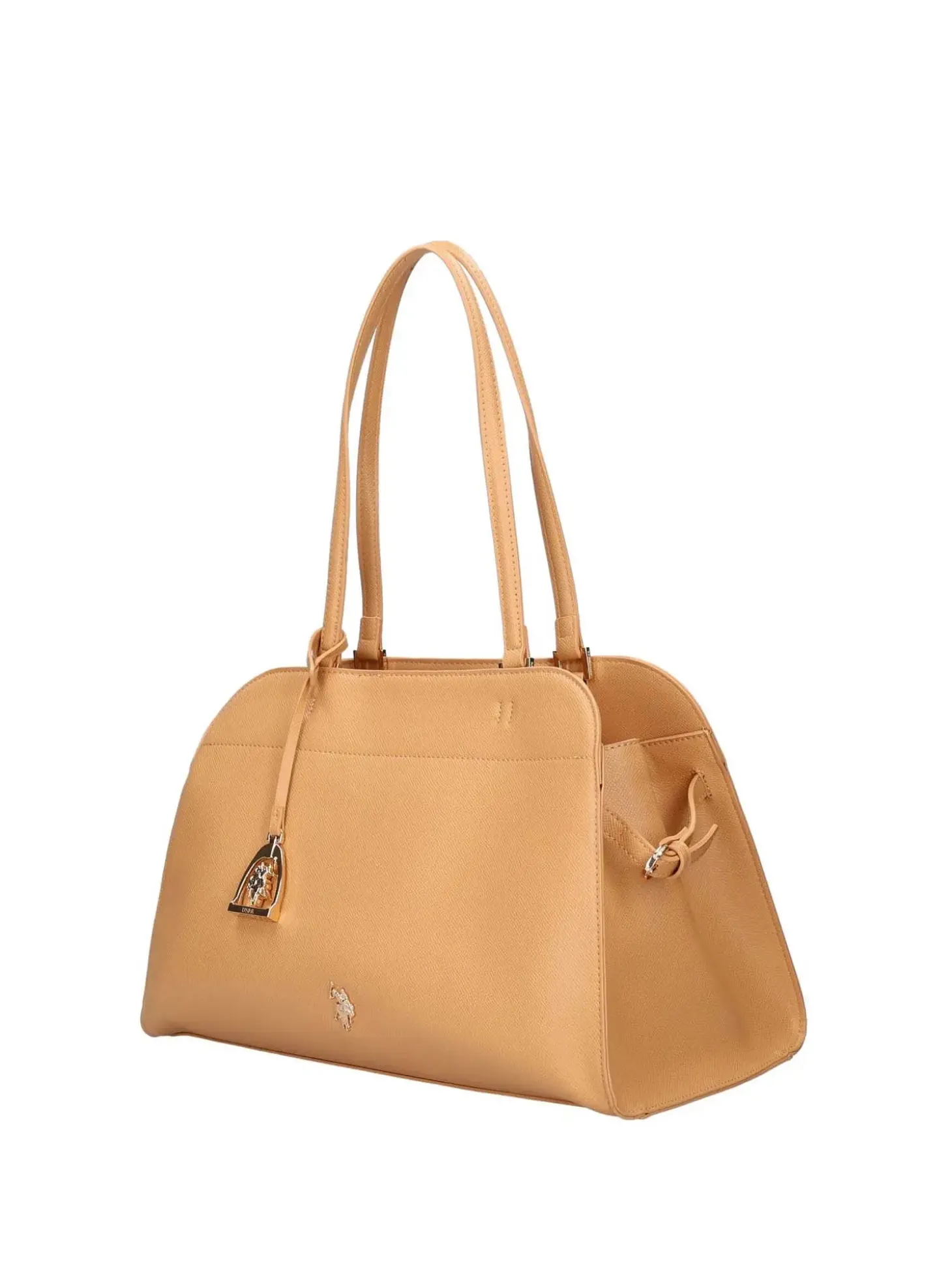 BORSA A MANO DONNA - US POLO ASSN. CAMEL - BEUJE9095WVP