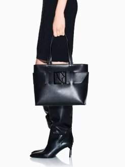 BORSA A SPALLA DONNA - ARMANI EXCHANGE NERO - 949138 0A874