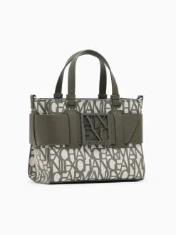 BORSA A SPALLA DONNA - ARMANI EXCHANGE SABBIA - 942690 3F742