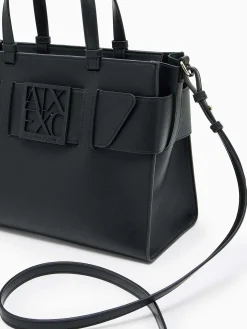 BORSA A SPALLA DONNA - ARMANI EXCHANGE NERO - 942689 0A874