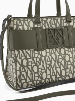 BORSA A SPALLA DONNA - ARMANI EXCHANGE SABBIA - 942689 3F742