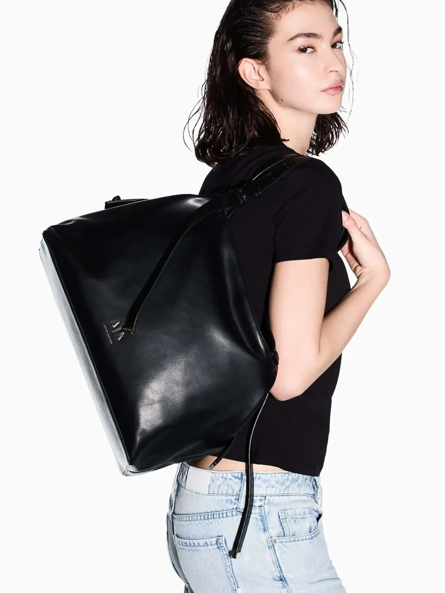 BORSA A SPALLA DONNA - ARMANI EXCHANGE NERO - XW002603 AF19902