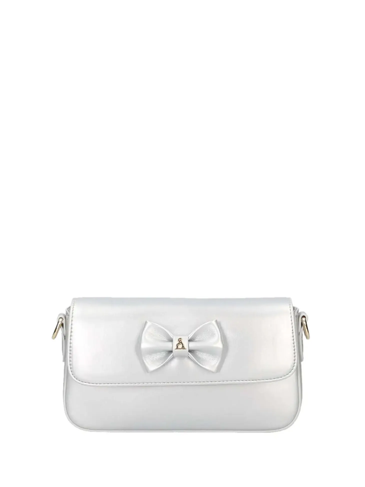 BORSA A SPALLA DONNA - ATELIER DU SAC ARGENTO - 19213-FAN-S6M-A