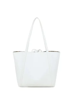 BORSA A SPALLA DONNA - BRACCIALINI BIANCO - B19035-PP