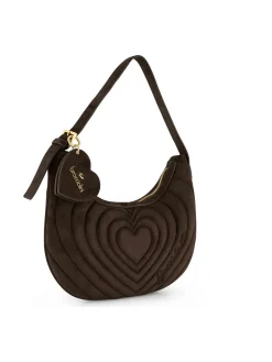 BORSA A SPALLA DONNA - BRACCIALINI MARRONE - B19255-YY