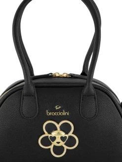 BORSA A SPALLA DONNA - BRACCIALINI NERO - B19213-YY