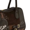 BORSA A SPALLA DONNA - BRACCIALINI MARRONE - B19204-YY