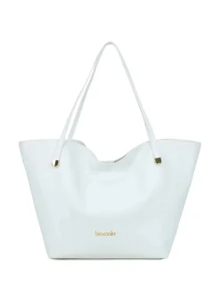 BORSA A SPALLA DONNA - BRACCIALINI BIANCO - B19031-PP