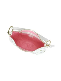 BORSA A SPALLA DONNA - BRACCIALINI BIANCO - B18882-YY
