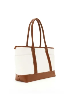 BORSA A SPALLA DONNA - CAFE NOIR CUOIO - C3MB1005
