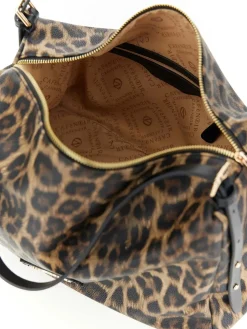 BORSA A SPALLA DONNA - CAFE NOIR LEOPARDO - C3NN1102