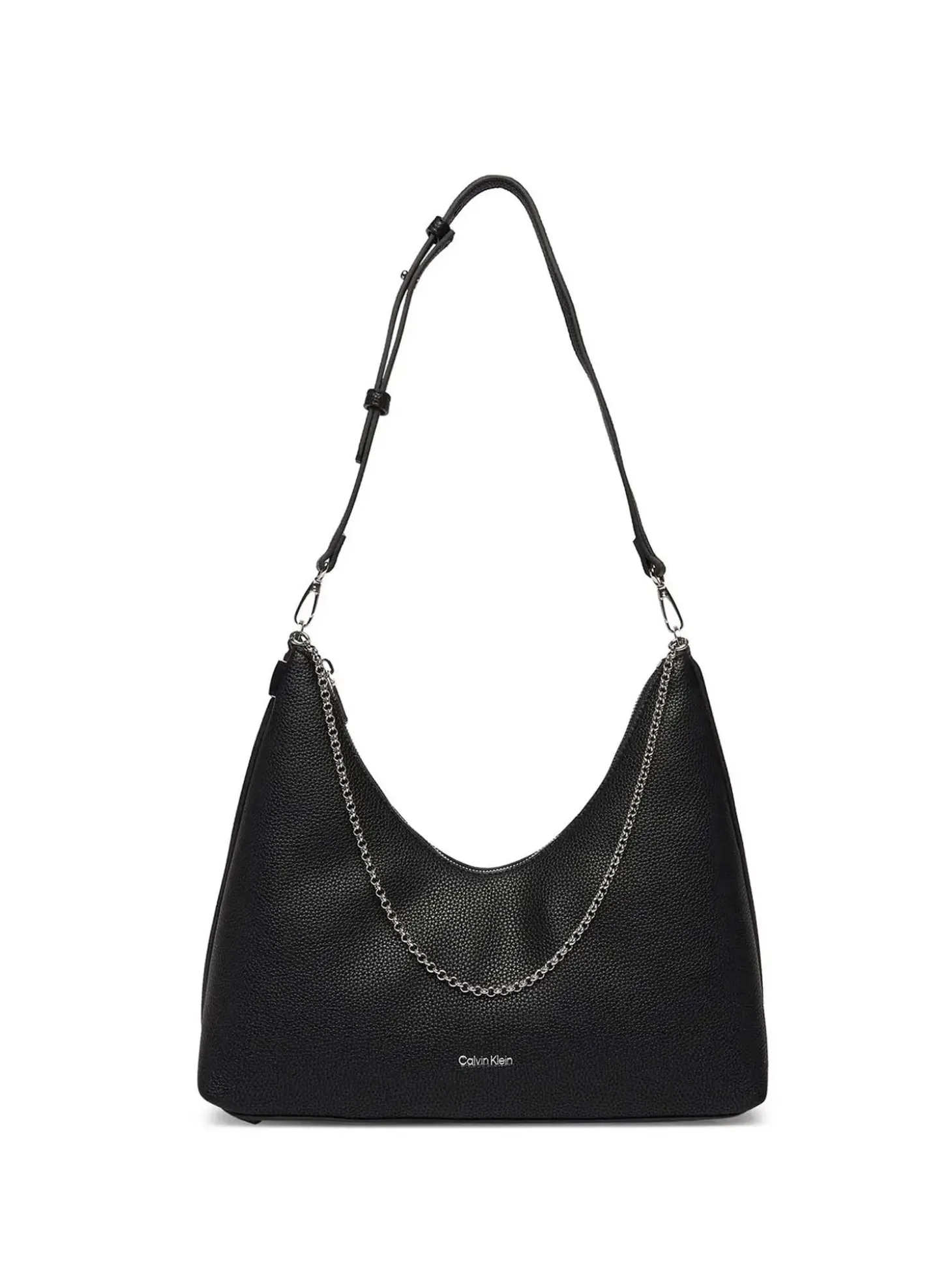 BORSA A SPALLA DONNA - CALVIN KLEIN NERO - LV04F3495G