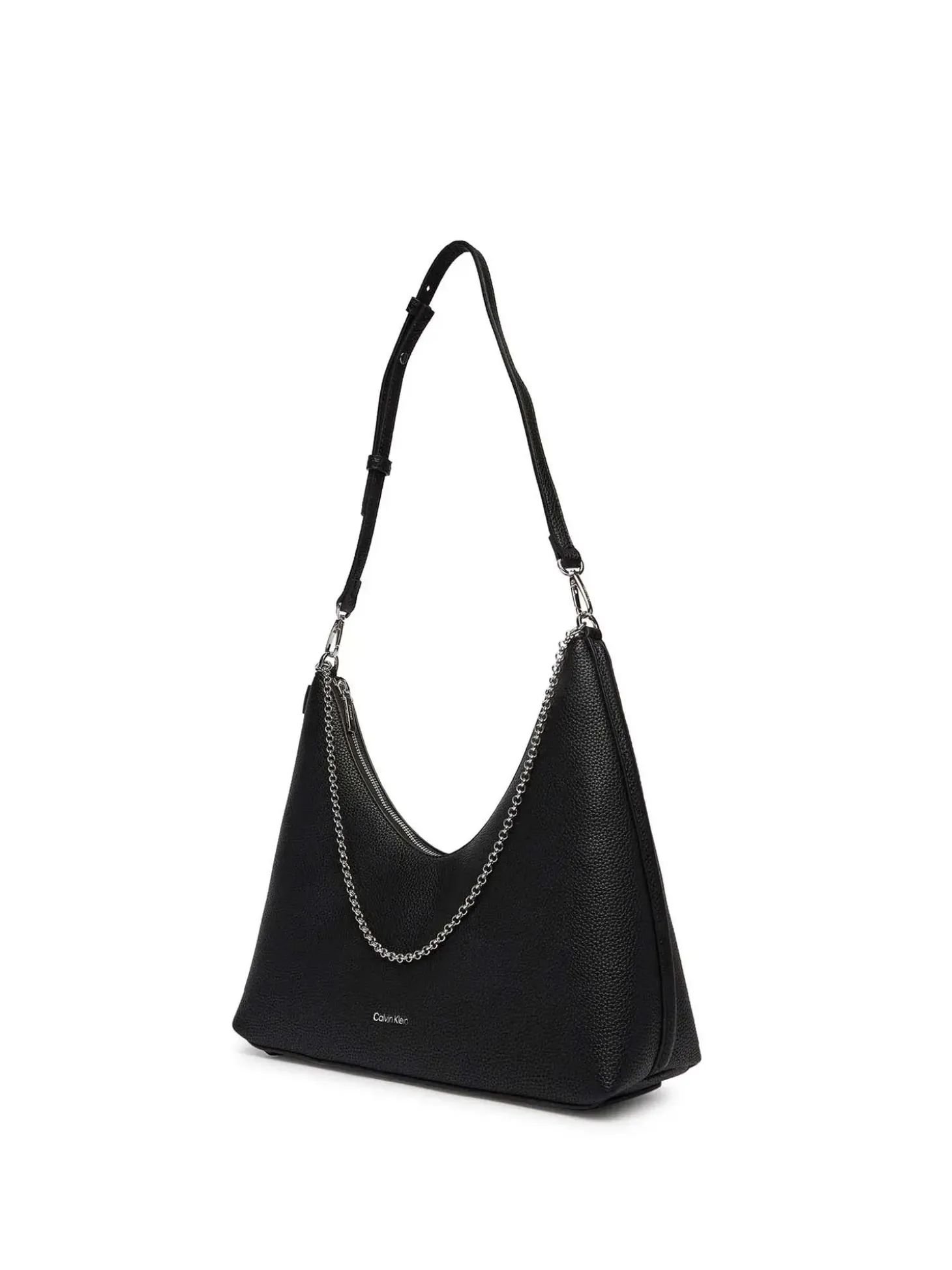BORSA A SPALLA DONNA - CALVIN KLEIN NERO - LV04F3495G
