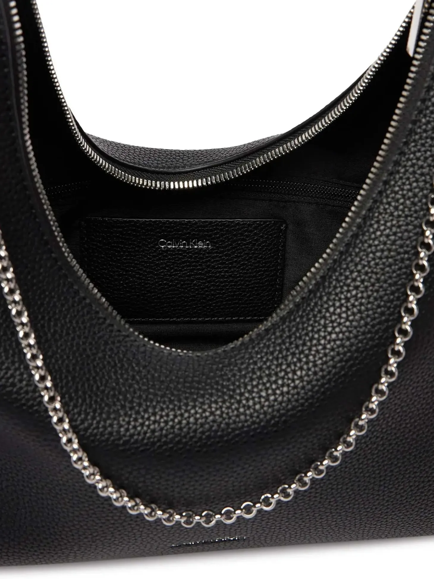 BORSA A SPALLA DONNA - CALVIN KLEIN NERO - LV04F3495G