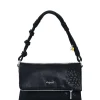 BORSA A SPALLA DONNA - DESIGUAL NERO - 26SAXPAX