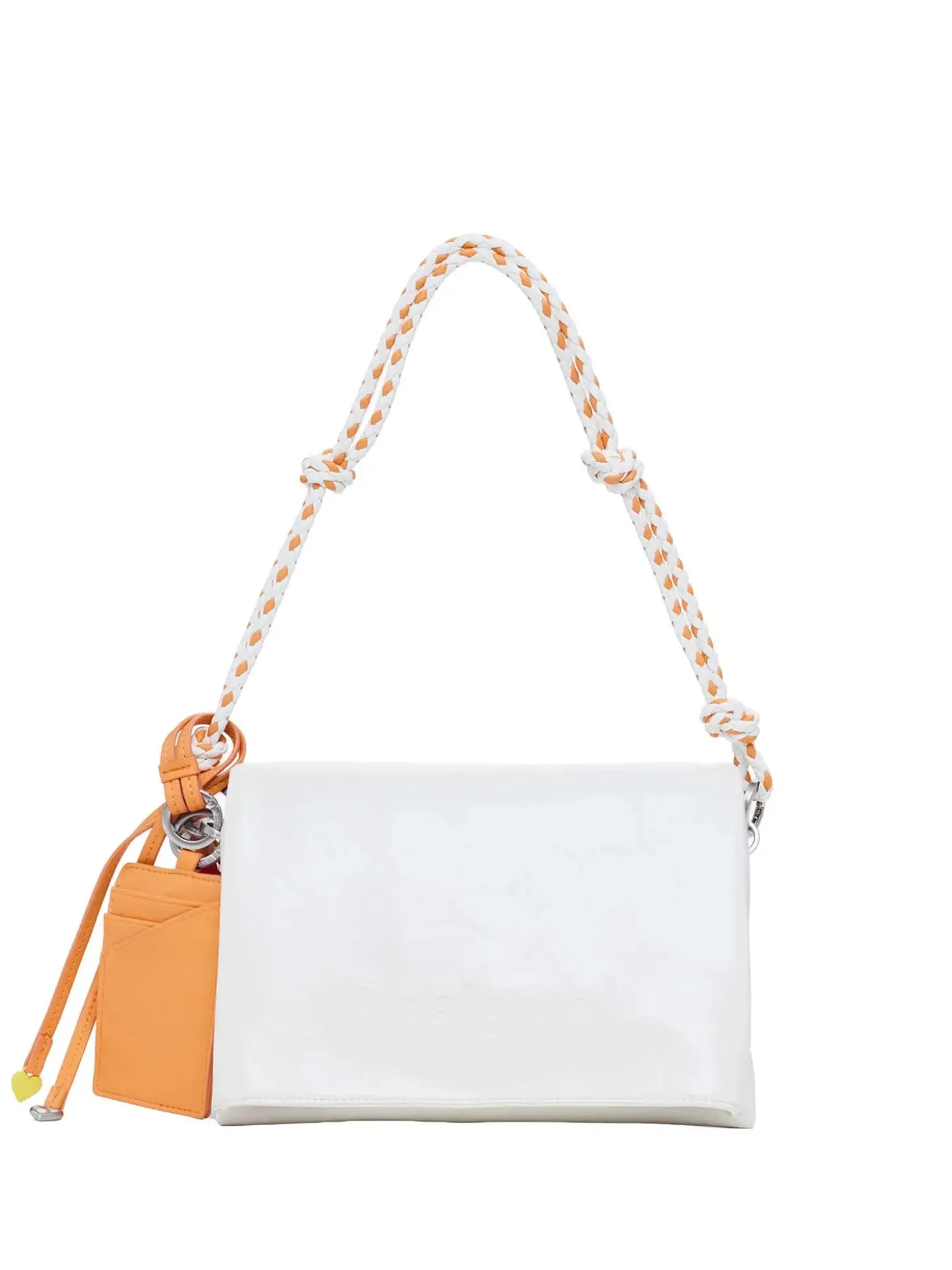 BORSA A SPALLA DONNA - DESIGUAL BIANCO - 26SAXPAB