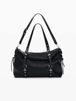 BORSA A SPALLA DONNA - DESIGUAL NERO - 26WAXP06
