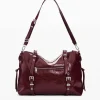 BORSA A SPALLA DONNA - DESIGUAL ROSSO - 26WAXP55