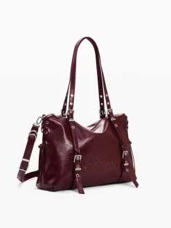 BORSA A SPALLA DONNA - DESIGUAL ROSSO - 26WAXP55