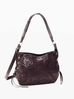 BORSA A SPALLA DONNA - DESIGUAL BORDEAUX - 26WAXP60
