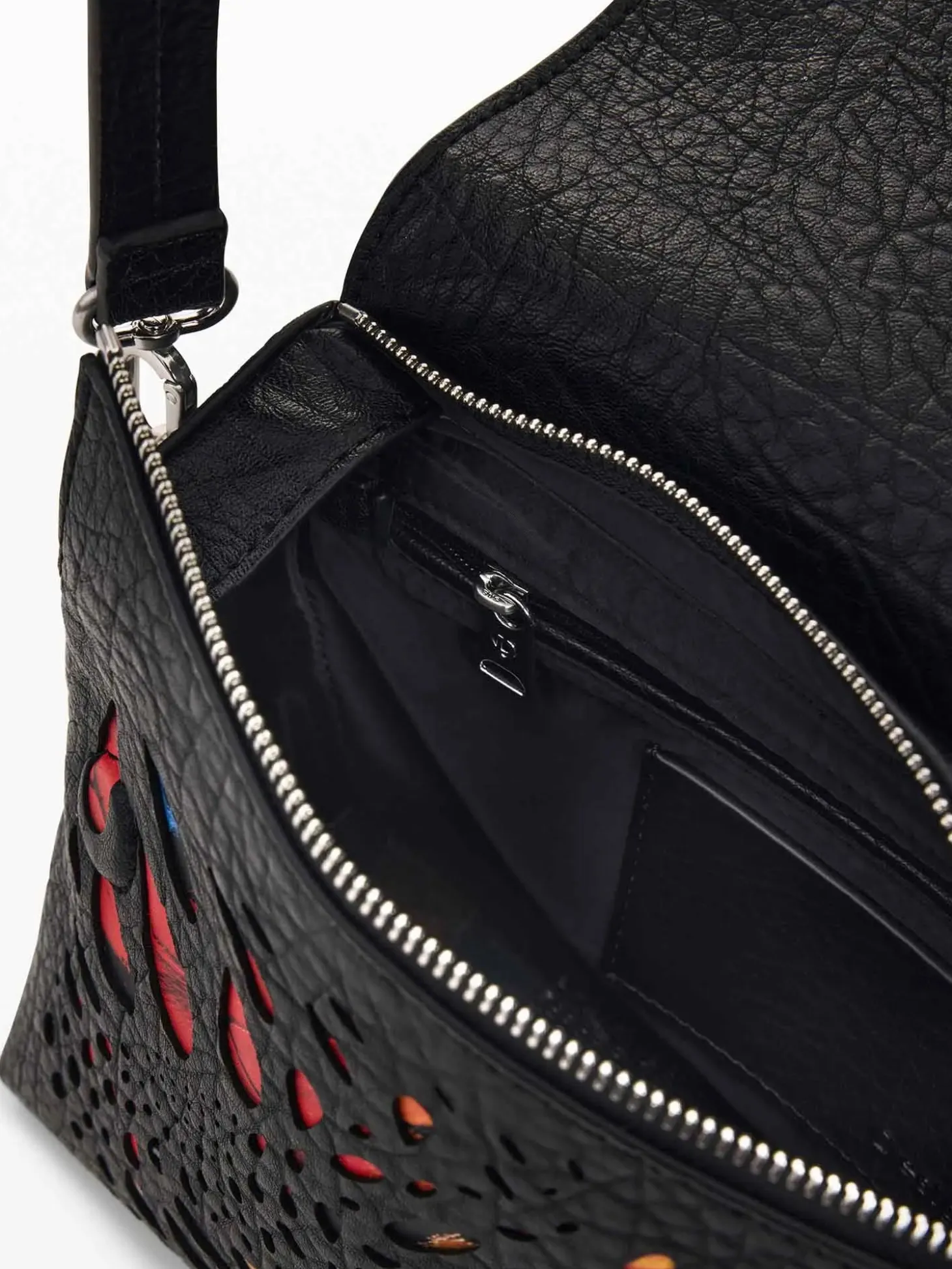 BORSA A SPALLA DONNA - DESIGUAL NERO - 26WAXP94