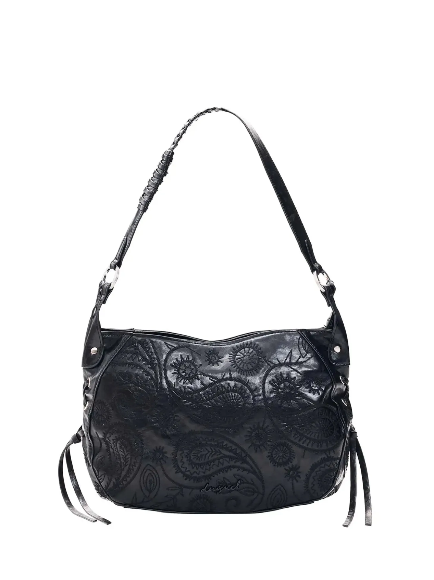 BORSA A SPALLA DONNA - DESIGUAL NERO - 26WAXP10