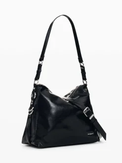BORSA A SPALLA DONNA - DESIGUAL NERO - 26WAXP66