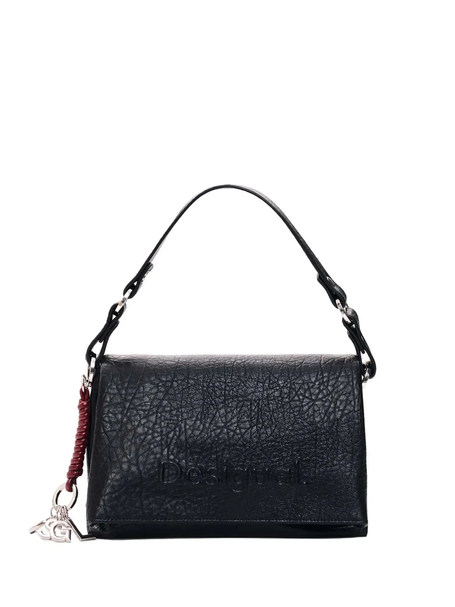 BORSA A SPALLA DONNA - DESIGUAL NERO - 26WAXP08