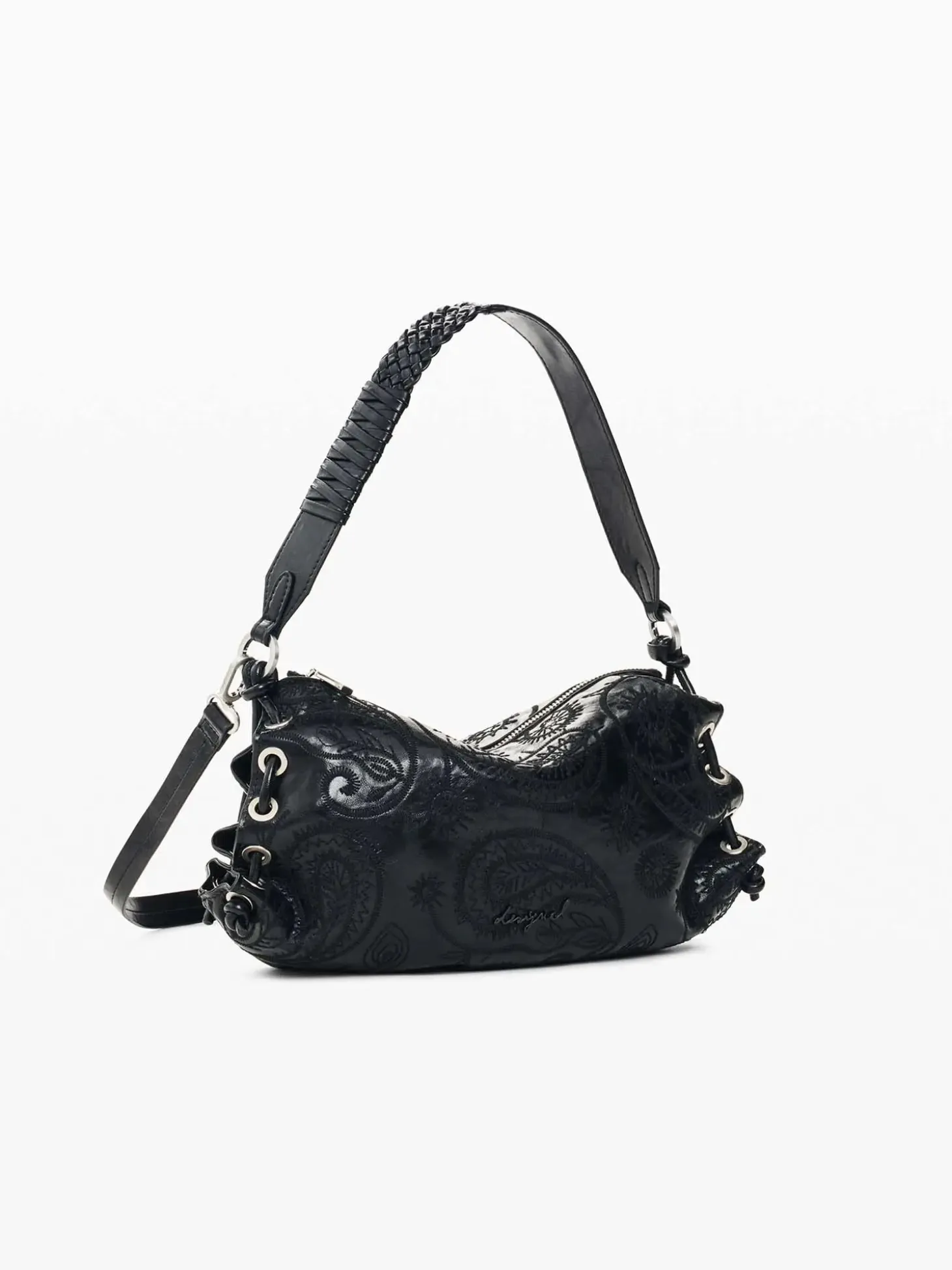 BORSA A SPALLA DONNA - DESIGUAL NERO - 26WAXP09