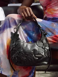 BORSA A SPALLA DONNA - DESIGUAL NERO - 26WAXP62