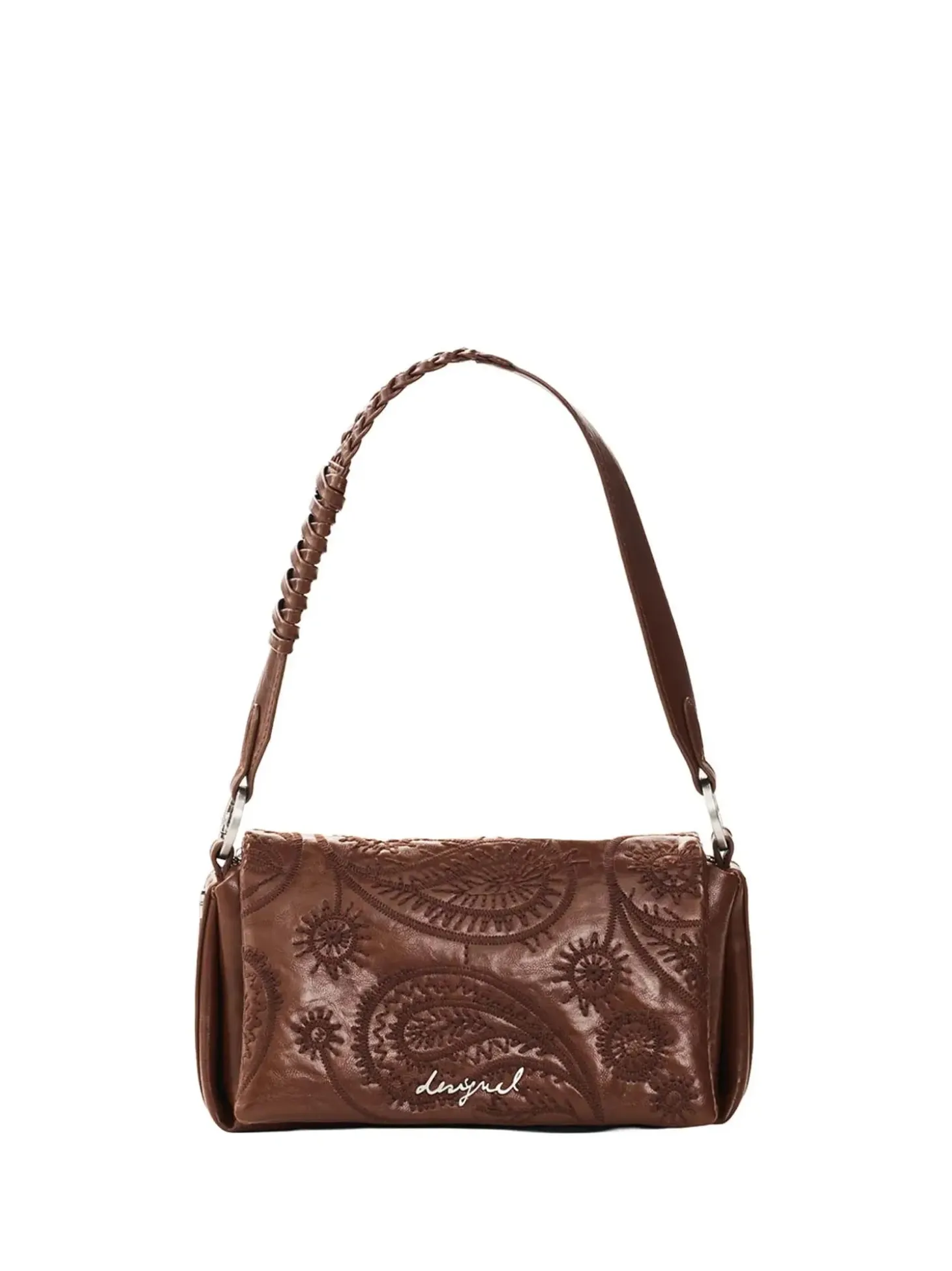 BORSA A SPALLA DONNA - DESIGUAL MARRONE - 26WAXPAB