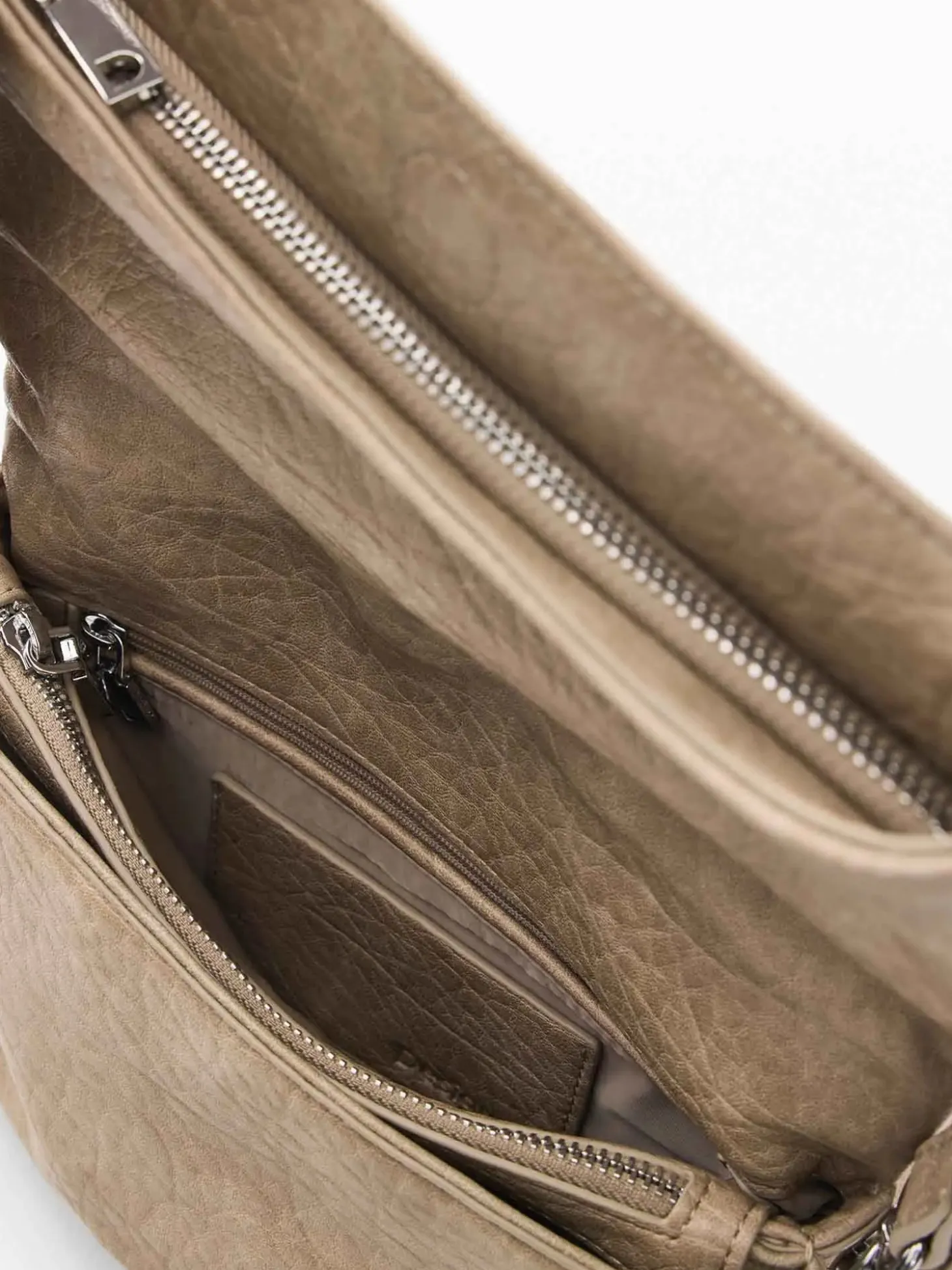 BORSA A SPALLA DONNA - DESIGUAL BEIGE - 26WAXP51