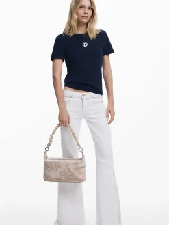 BORSA A SPALLA DONNA - DESIGUAL BIANCO - 26SAXPB7